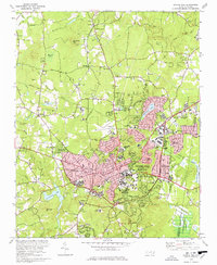 1978 Map of Chapel Hill, NC — High-Res | Pastmaps